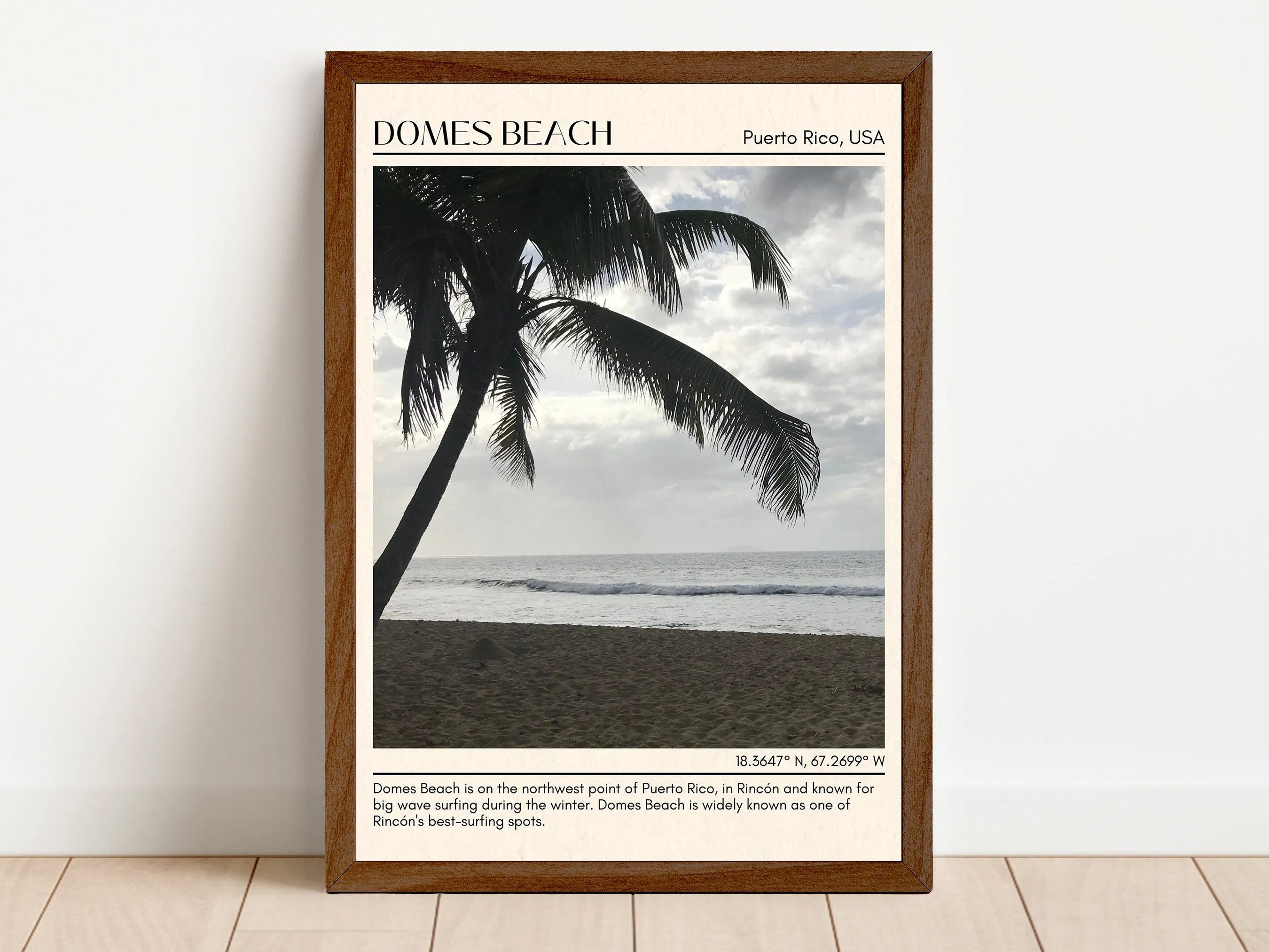 Domes Beach Wall Canvas, Puerto Rico, USA