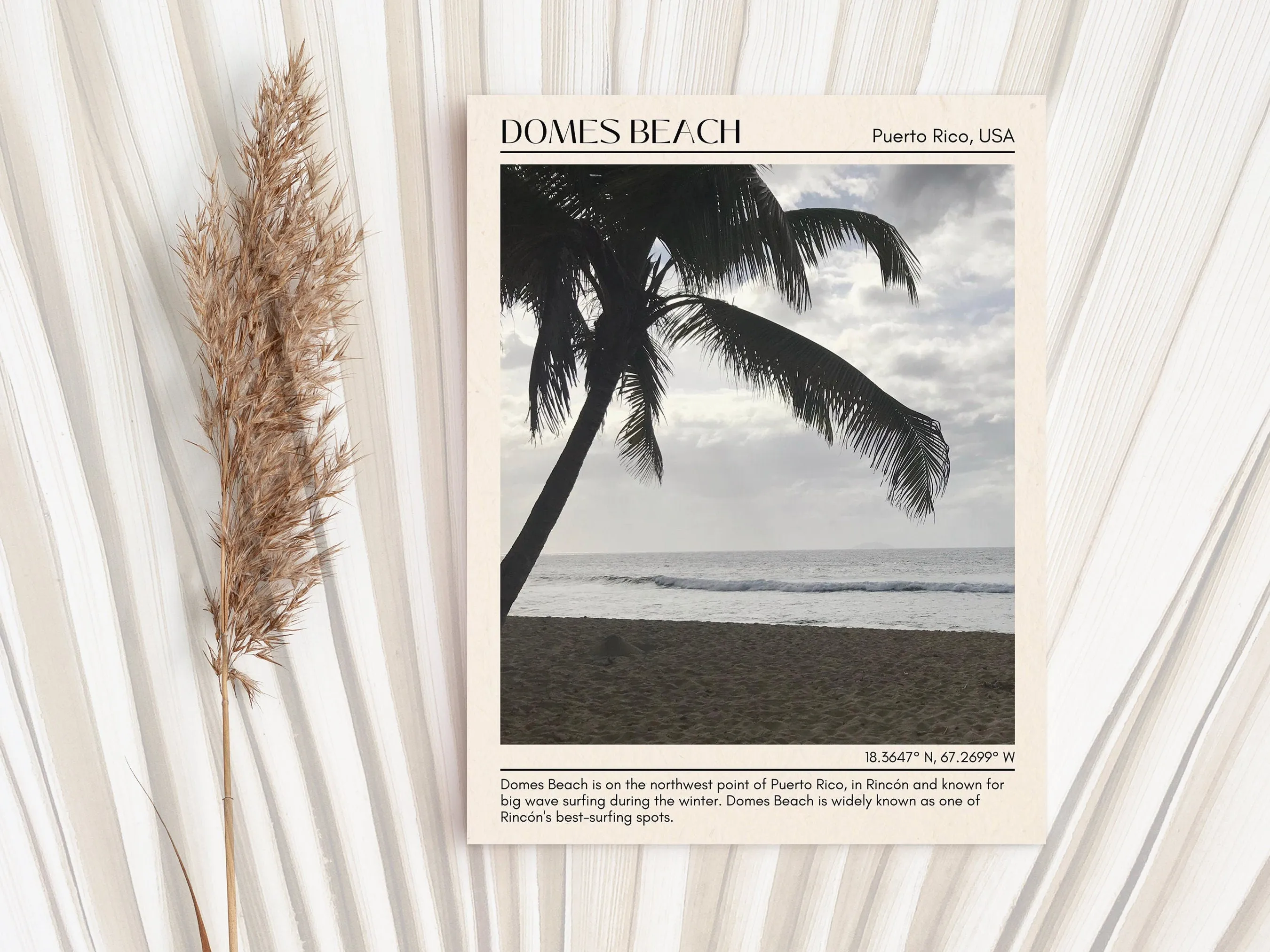 Domes Beach Wall Canvas, Puerto Rico, USA