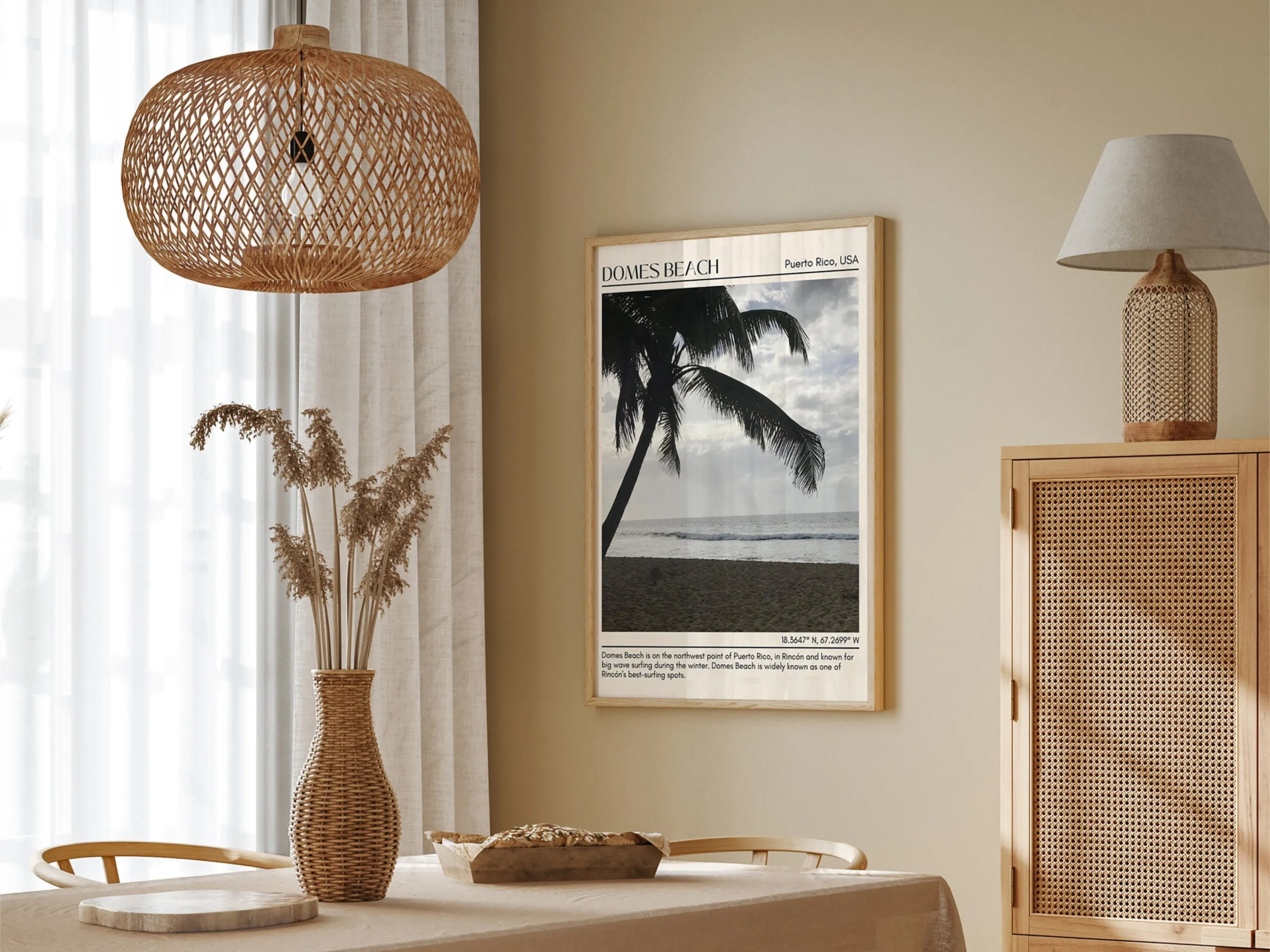 Domes Beach Wall Canvas, Puerto Rico, USA