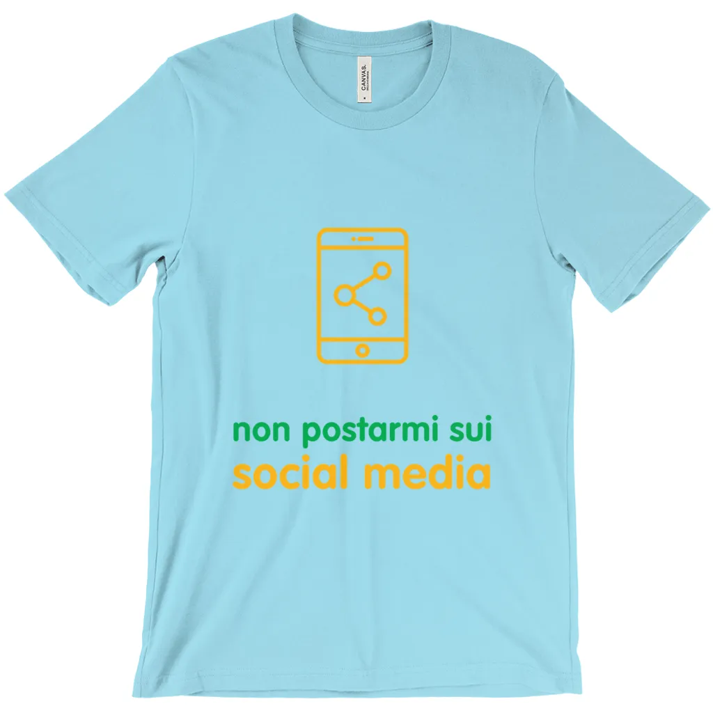 Don't Post Adult T-shirt (Italian)