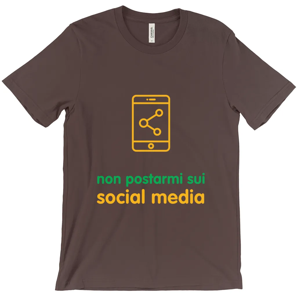 Don't Post Adult T-shirt (Italian)