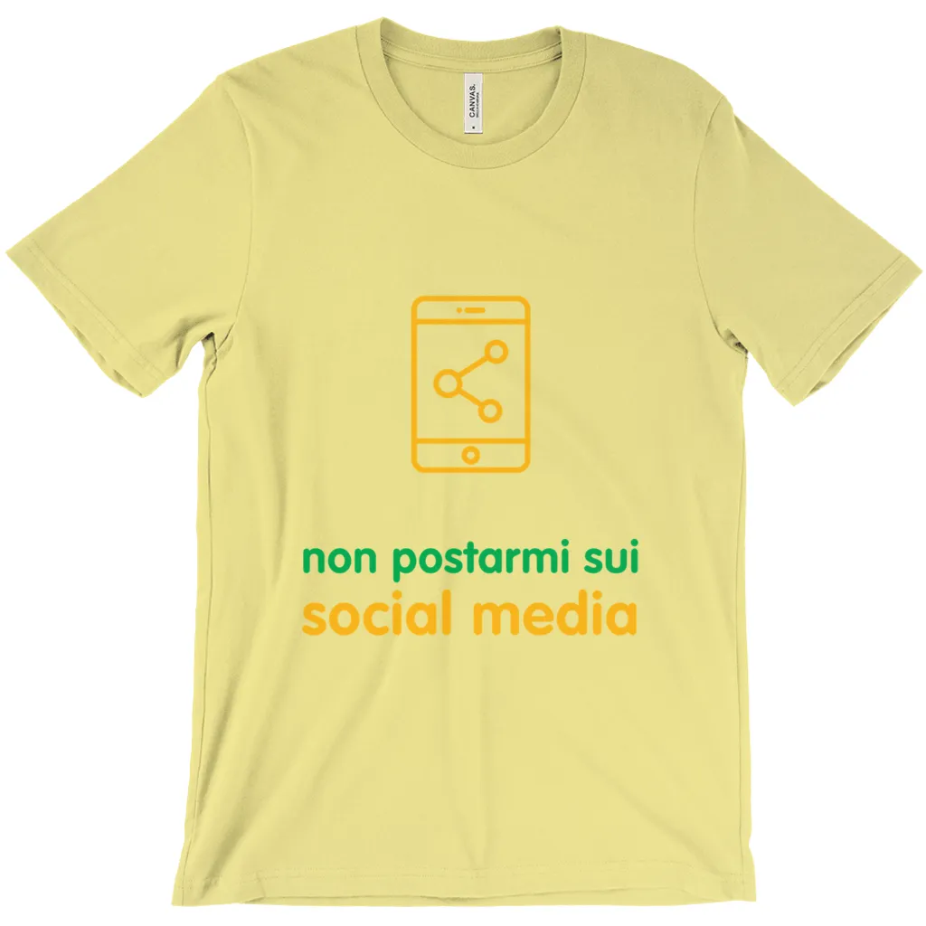 Don't Post Adult T-shirt (Italian)