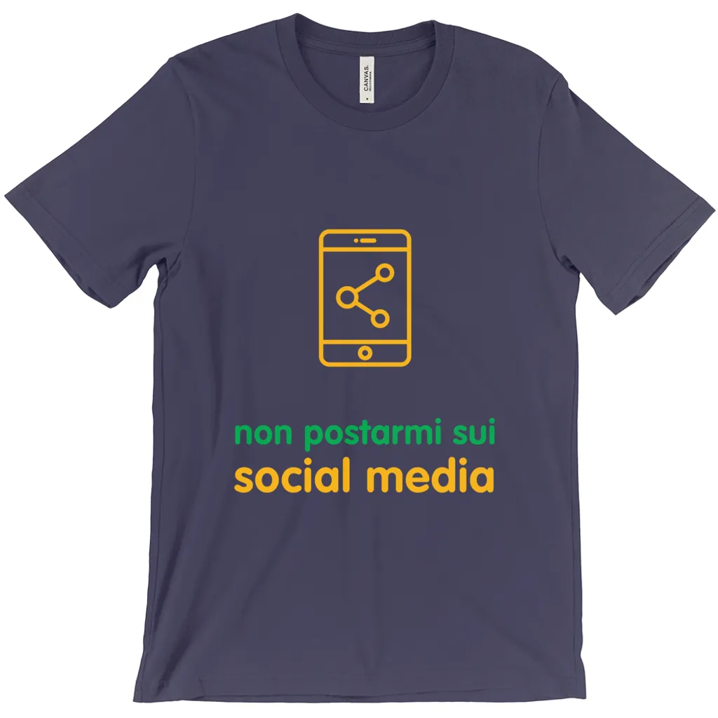 Don't Post Adult T-shirt (Italian)