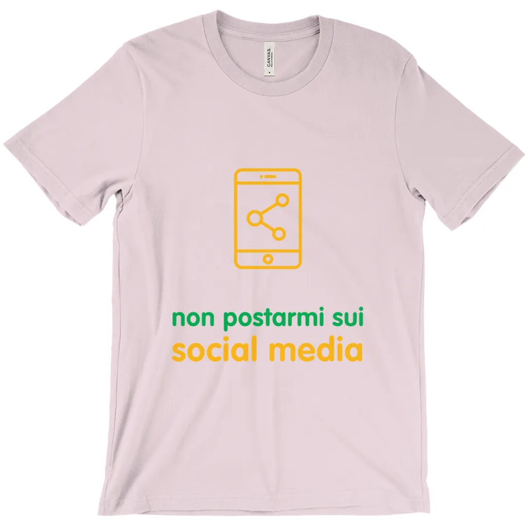 Don't Post Adult T-shirt (Italian)