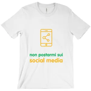Don't Post Adult T-shirt (Italian)