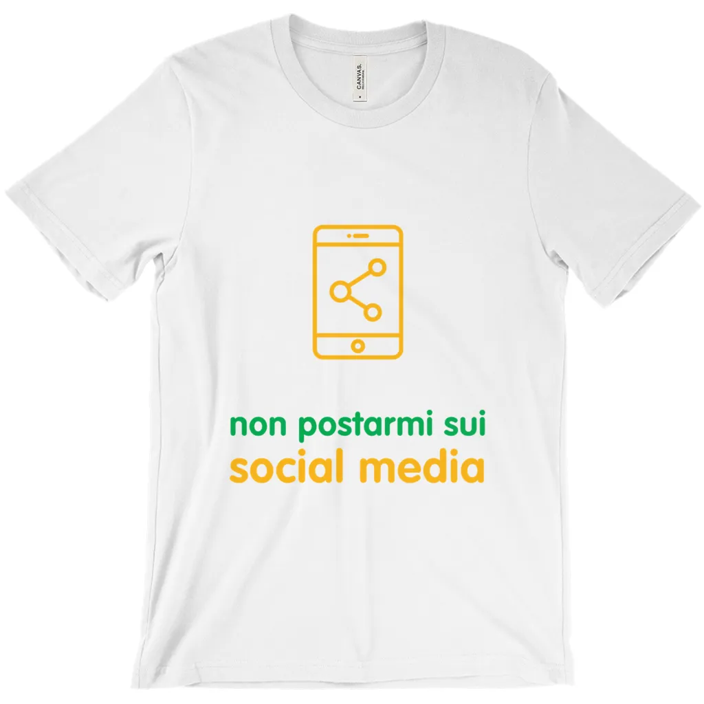Don't Post Adult T-shirt (Italian)
