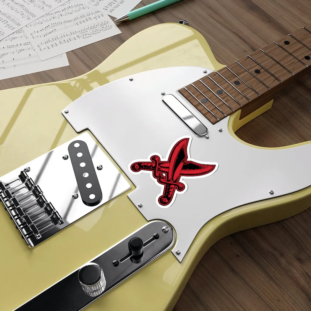 Double Knives - Kiss Cut Stickers