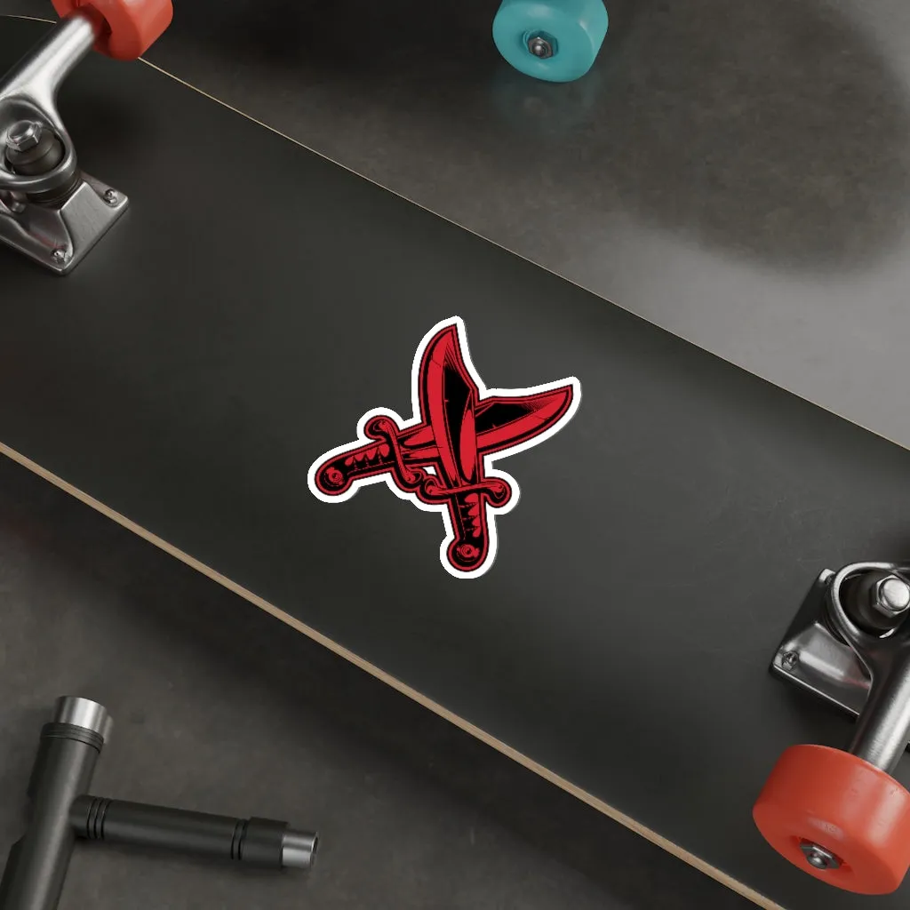 Double Knives - Kiss Cut Stickers