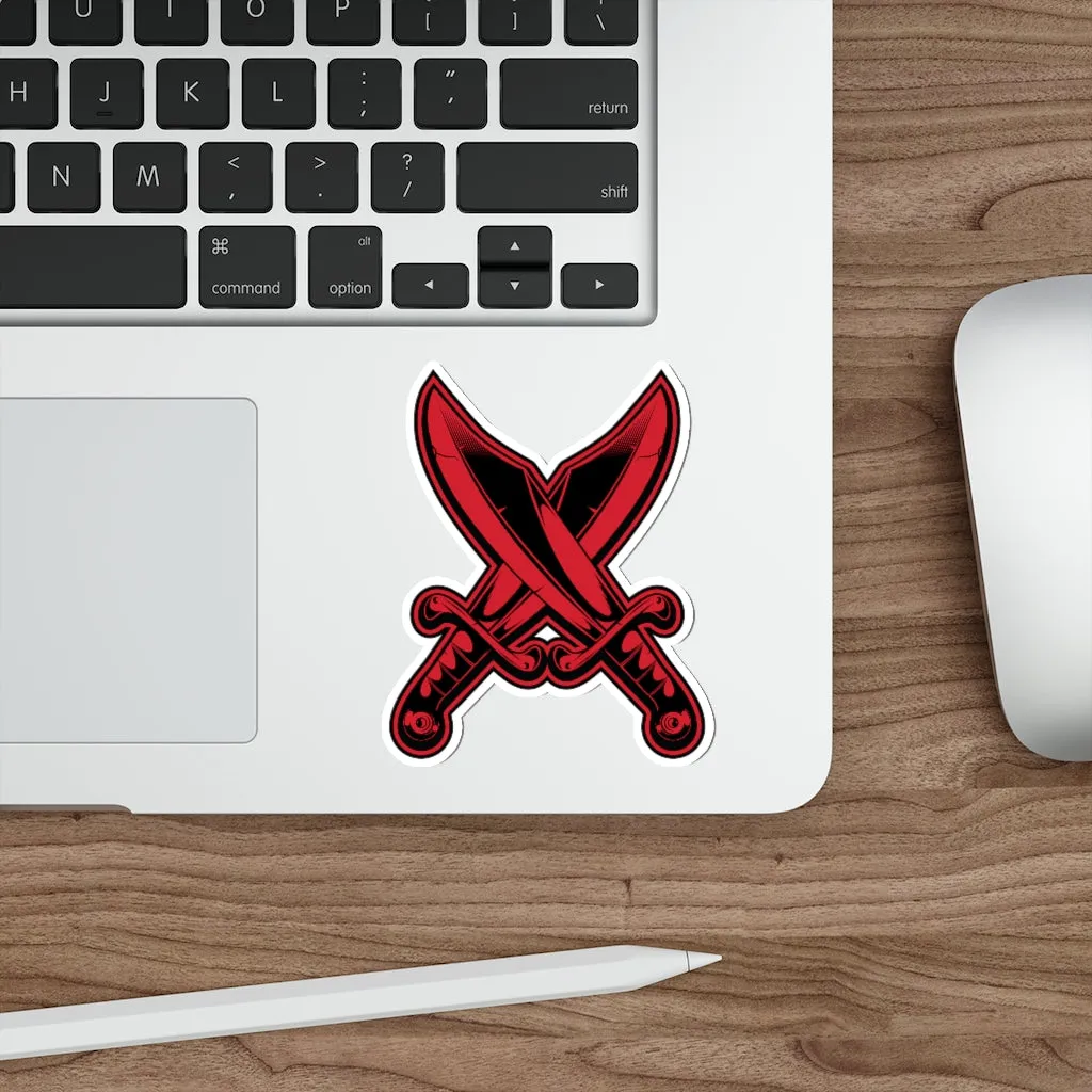 Double Knives - Kiss Cut Stickers