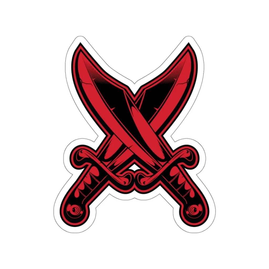 Double Knives - Kiss Cut Stickers