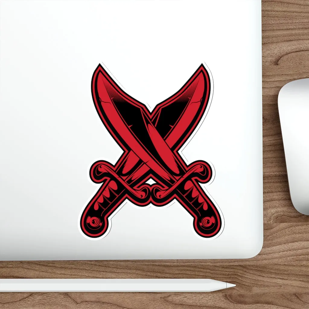 Double Knives - Kiss Cut Stickers