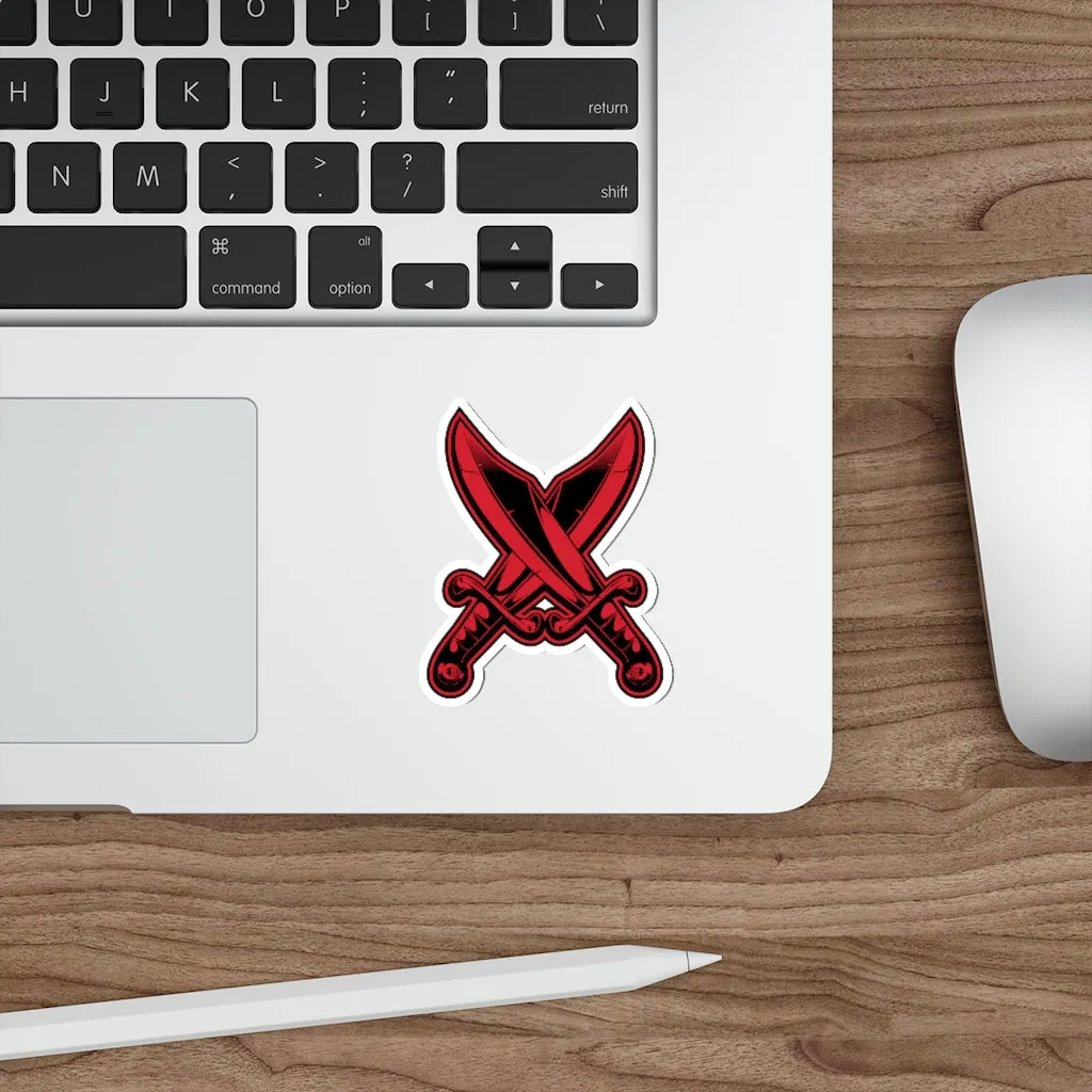 Double Knives - Kiss Cut Stickers