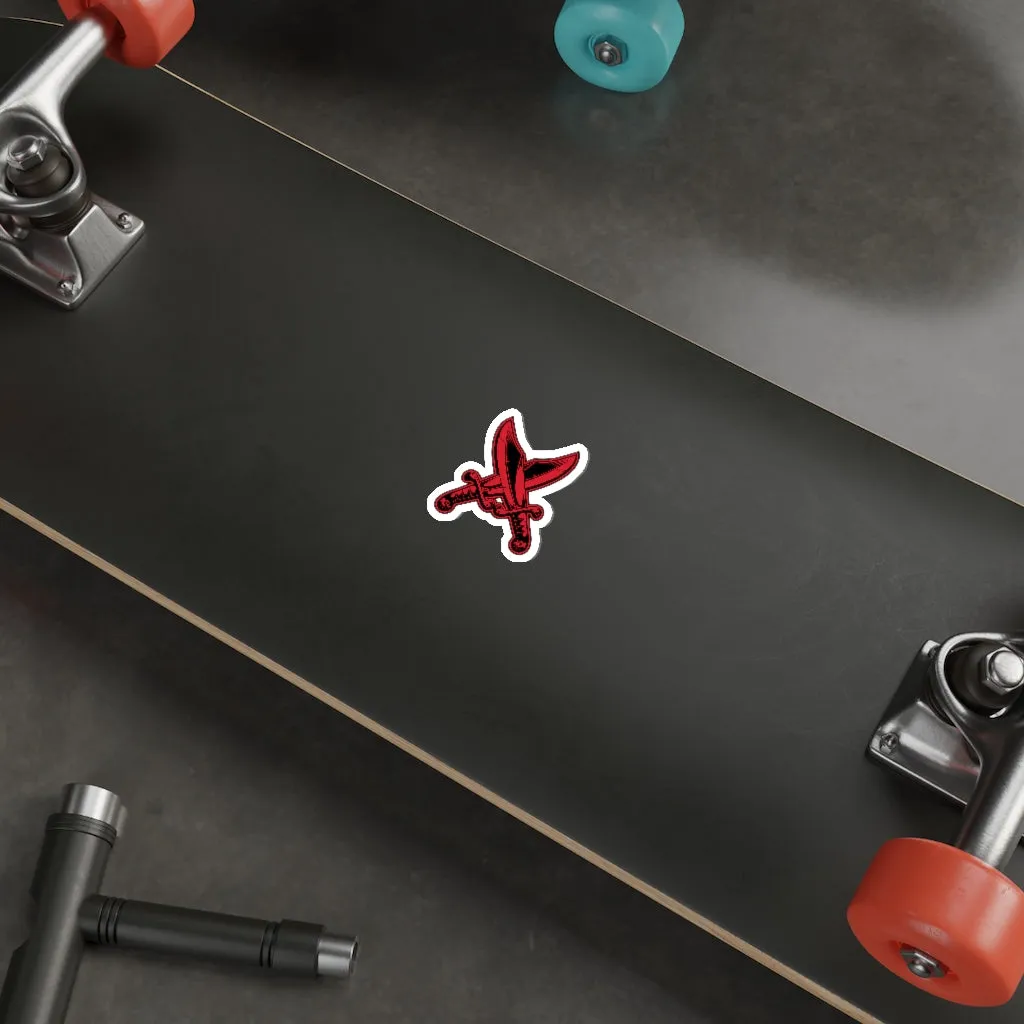 Double Knives - Kiss Cut Stickers