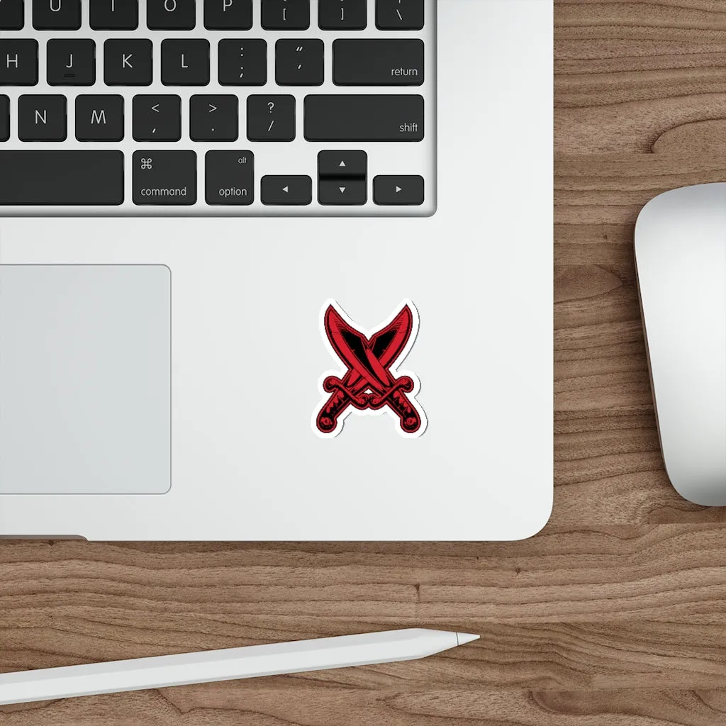 Double Knives - Kiss Cut Stickers