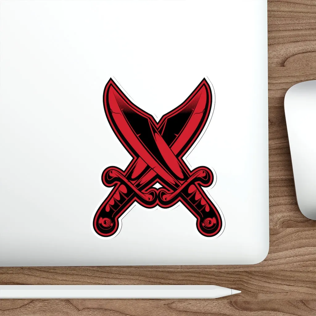 Double Knives - Kiss Cut Stickers