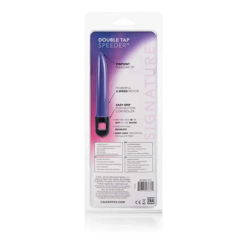 Double Tap Speeder Purple 6.5in