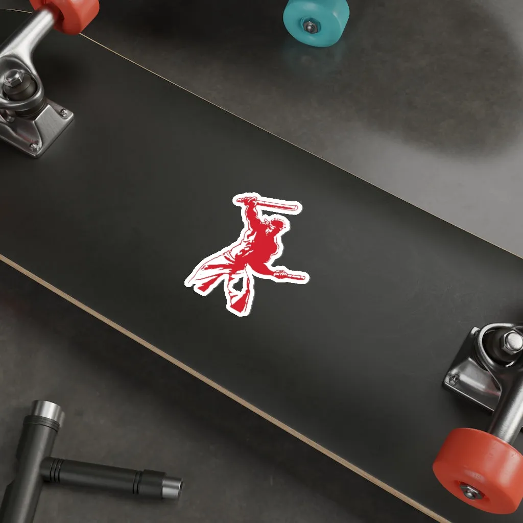 Dual Wielding Warrior - Kiss Cut Stickers
