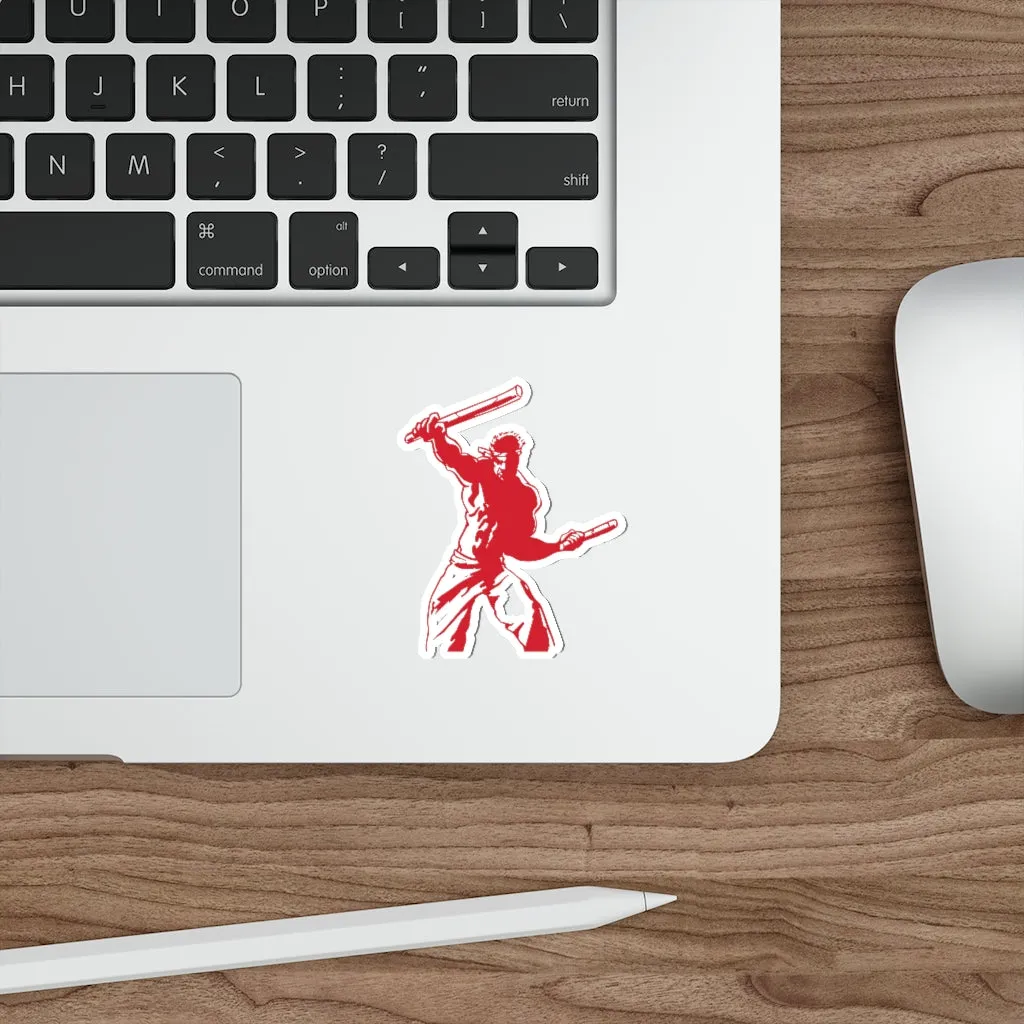 Dual Wielding Warrior - Kiss Cut Stickers