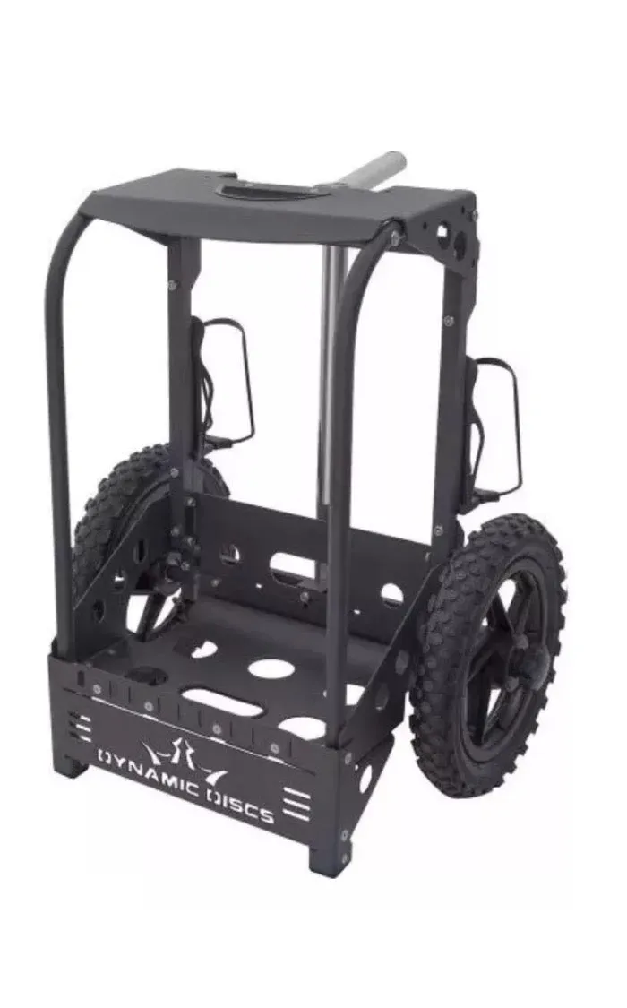 Dynamic Discs bag cart black