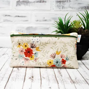 Earthy Floral Personalized Reusable Food Bag
