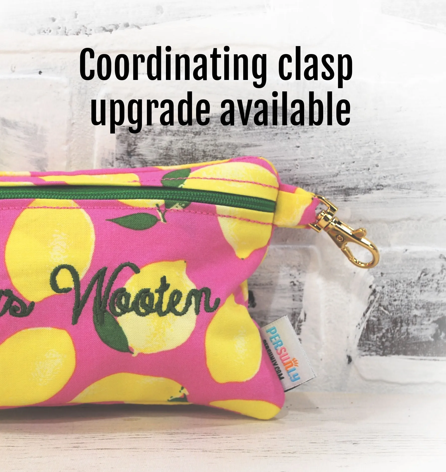 Earthy Floral Personalized Reusable Food Bag