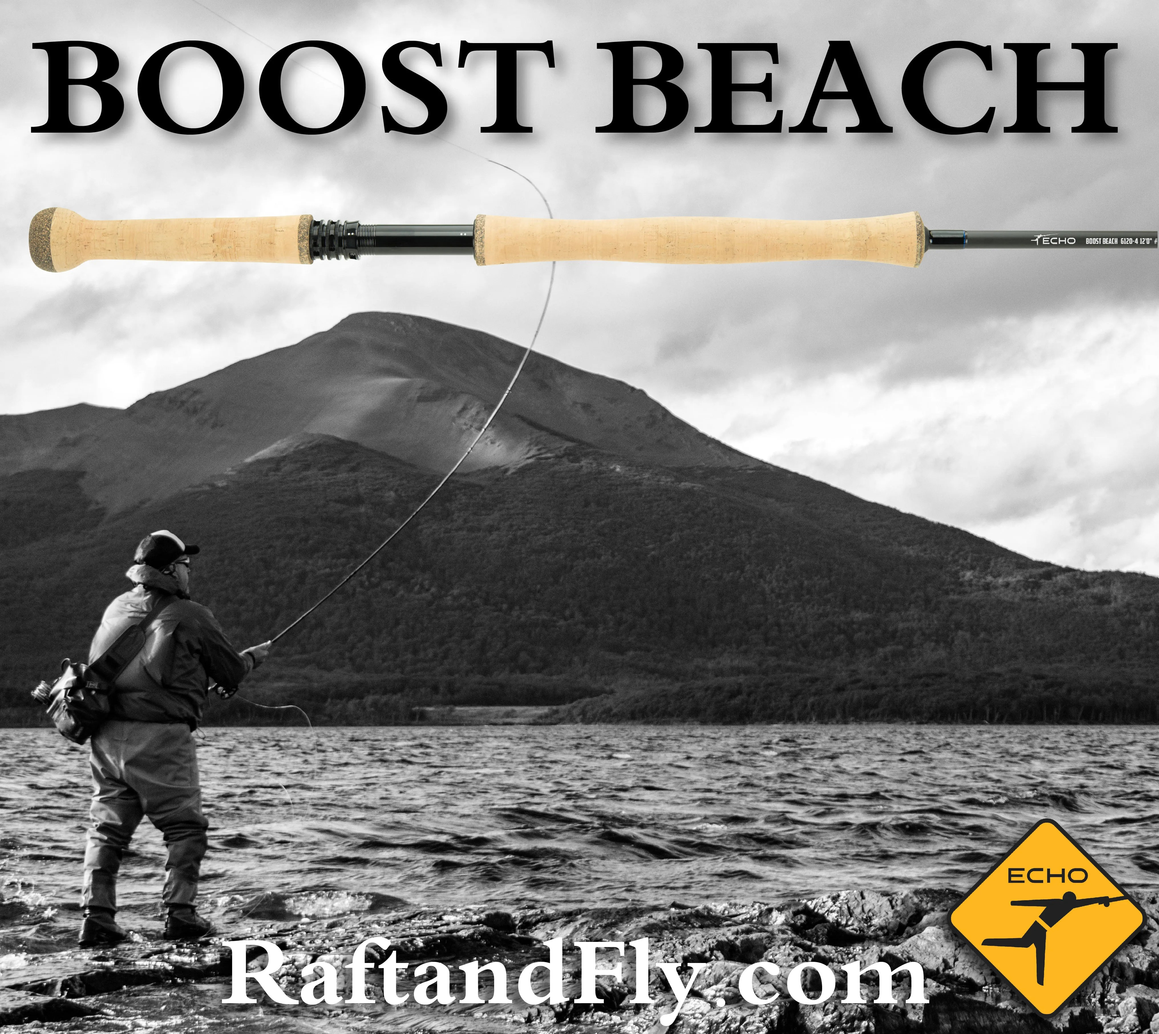 Echo Boost Beach 6wt 12'0" Fly Rod