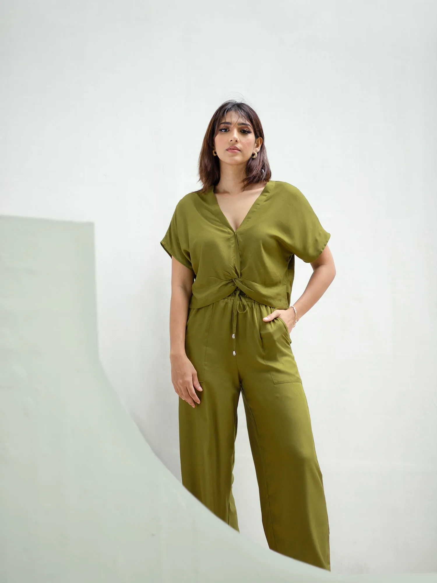 Elasticated Drawstring Pant