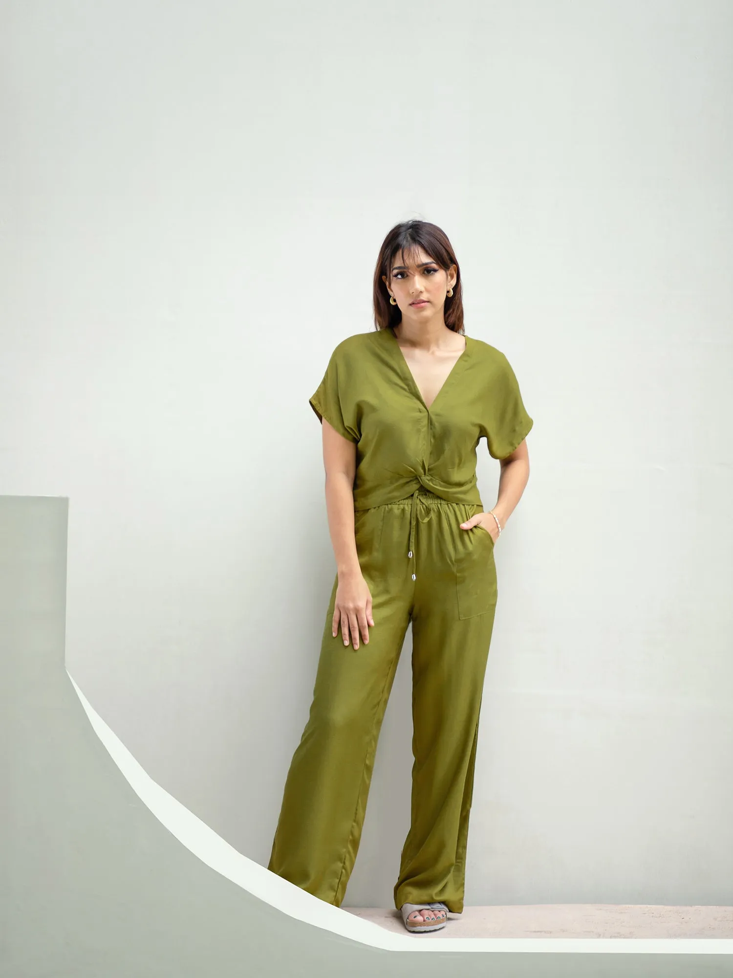 Elasticated Drawstring Pant