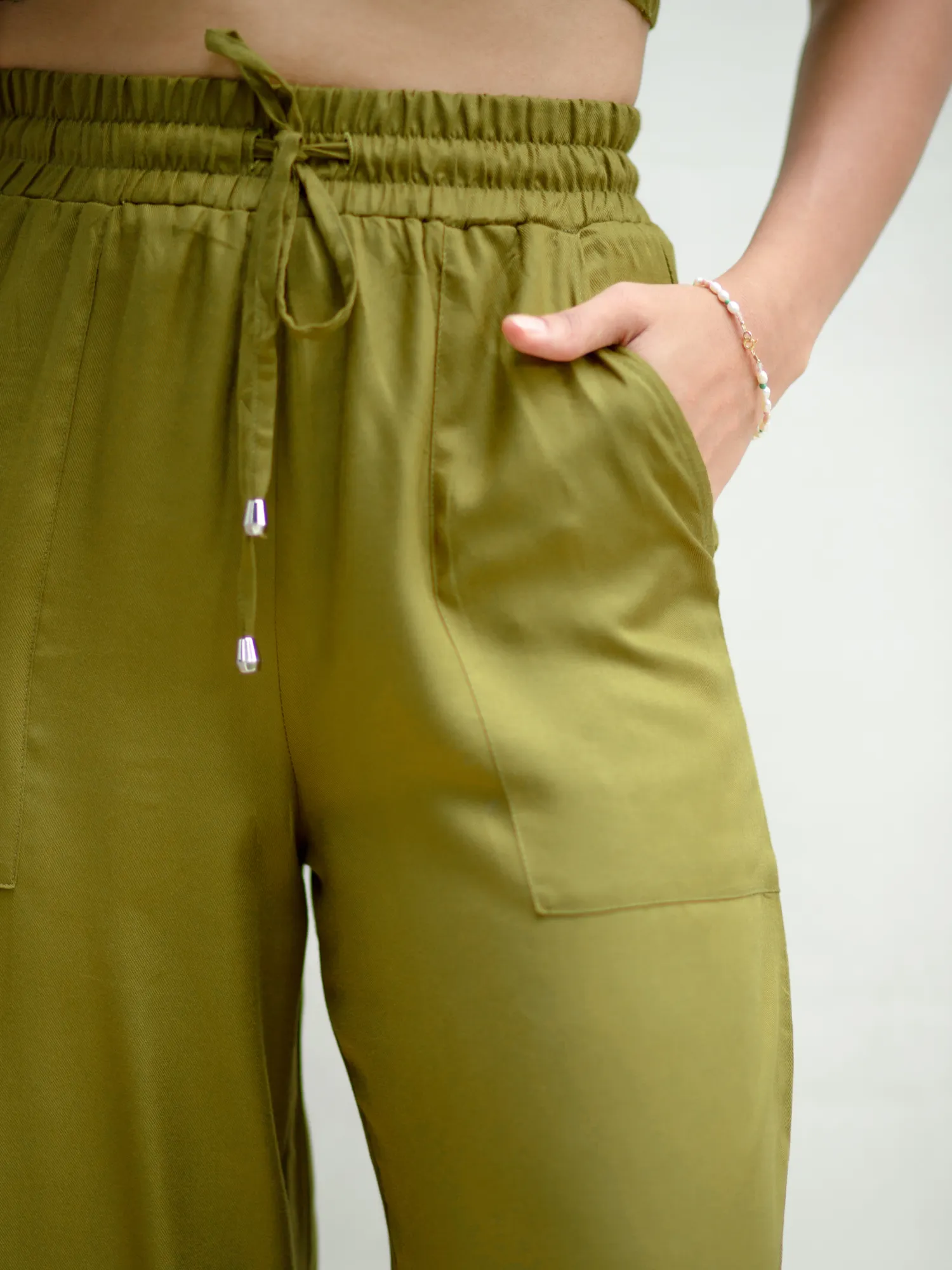 Elasticated Drawstring Pant