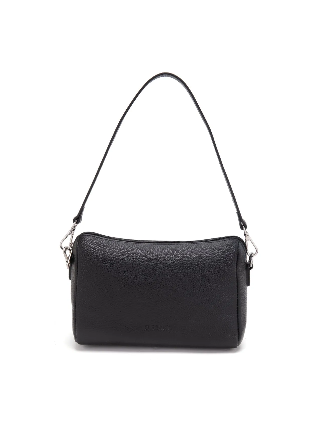 ELLA LEATHER XBODY BAG- E1-0843-BLK- NEW IN