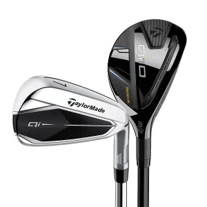 ENSEMBLE FERS COMBO TAYLORMADE HYBRIDE QI35 4H5H,6-PA ACIER