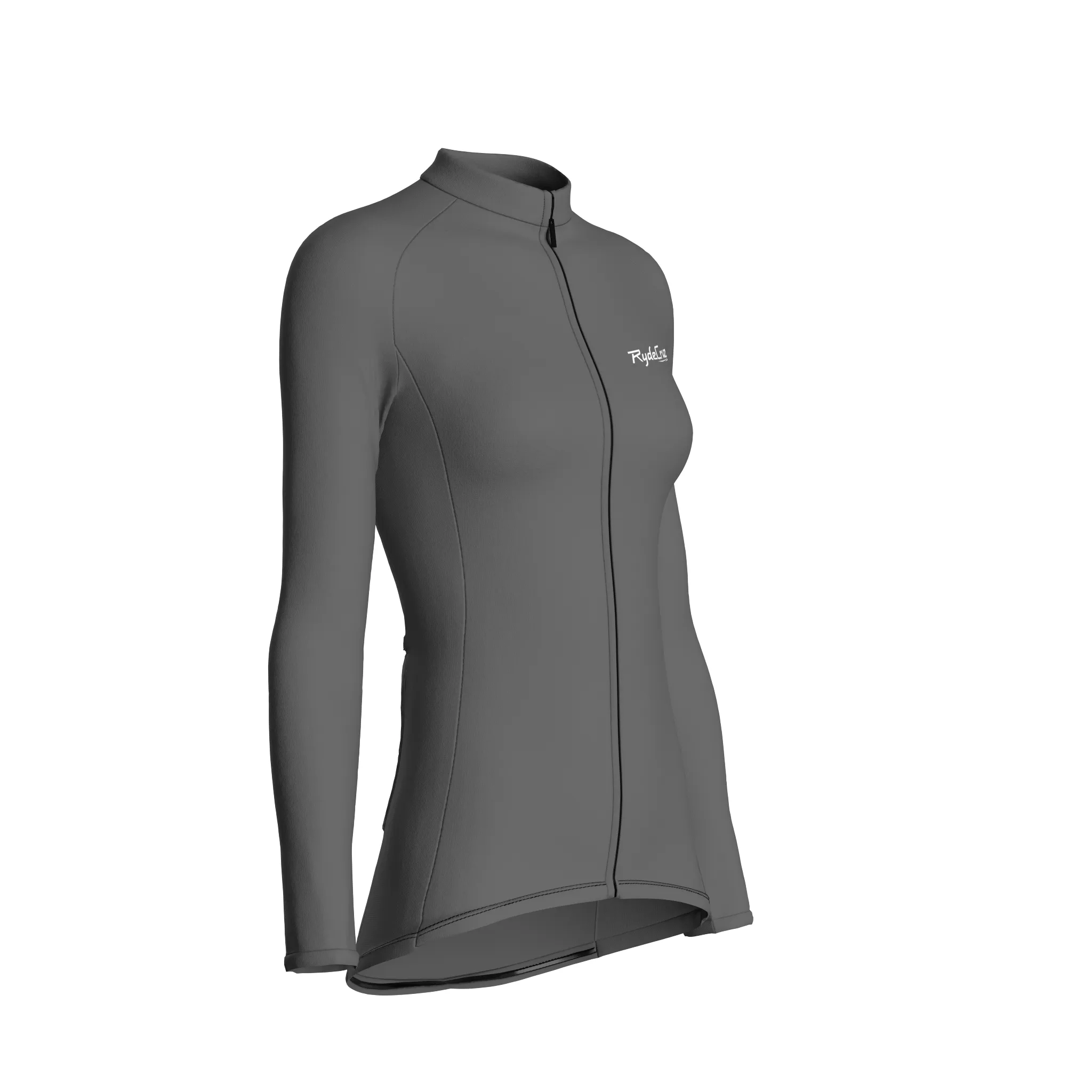 Essential | Ash Gray Female Long Sleeves Jersey