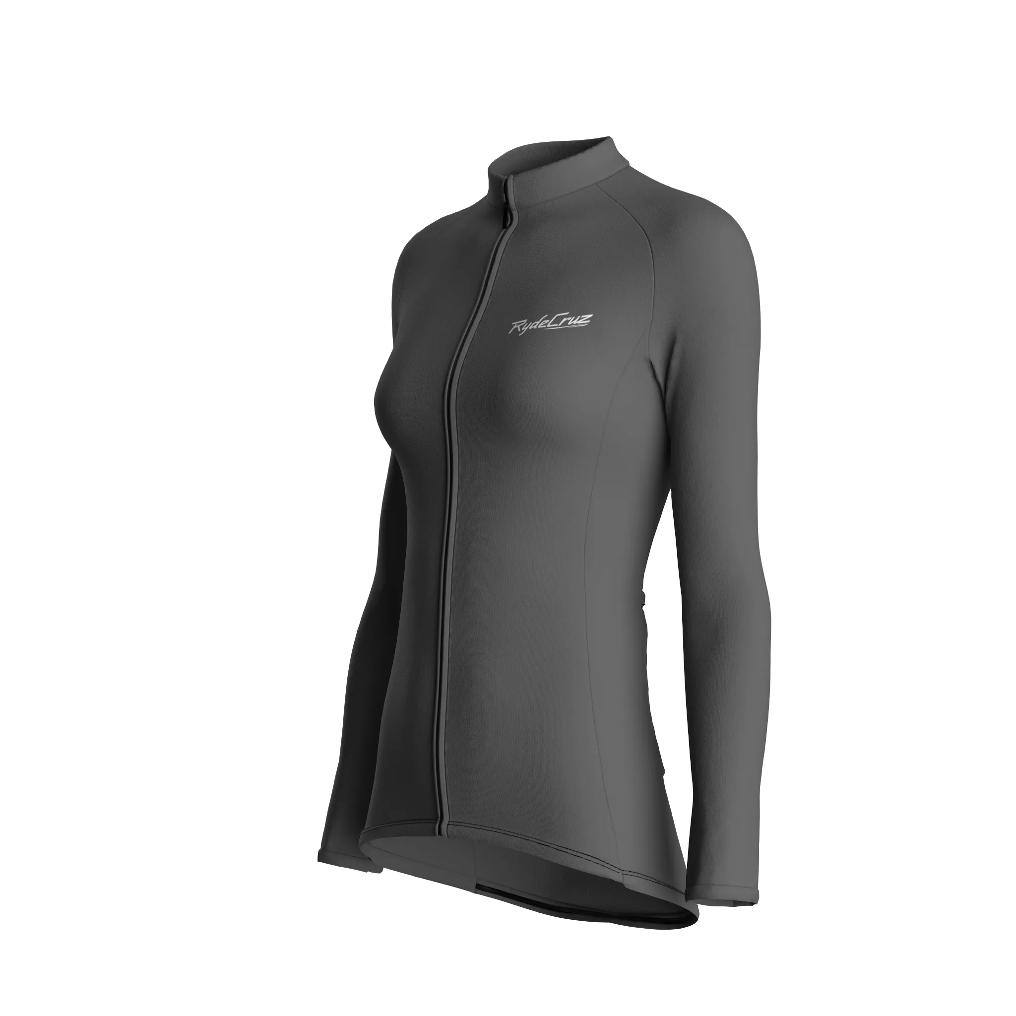 Essential | Ash Gray Female Long Sleeves Jersey