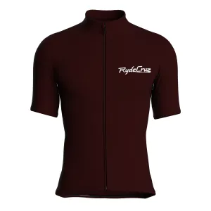 Essential | Dark Red Male Short Sleeves Jersey
