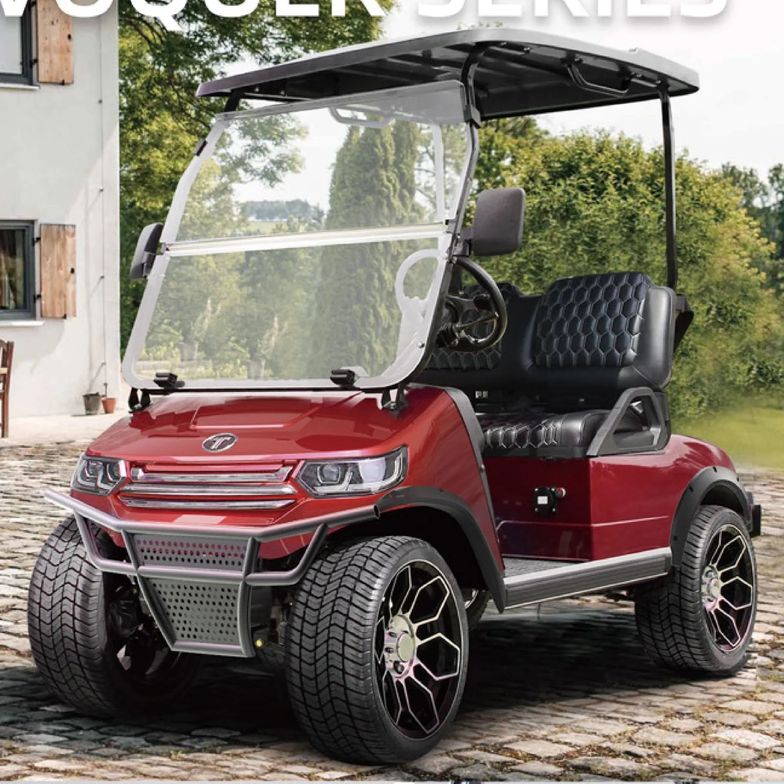 Evoquer Lithium Battery 2 Seats Electric Golf Cart