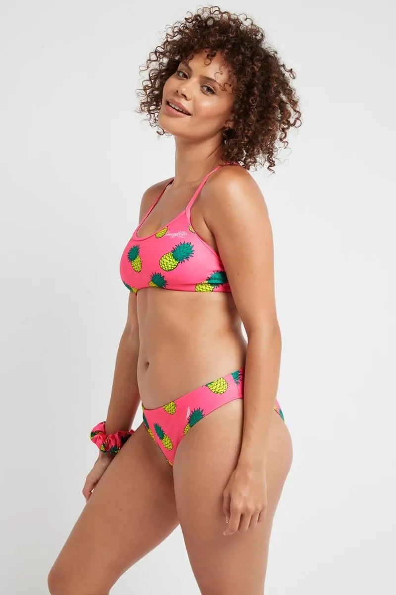 Fairlight Bottoms in Pink Pineapples