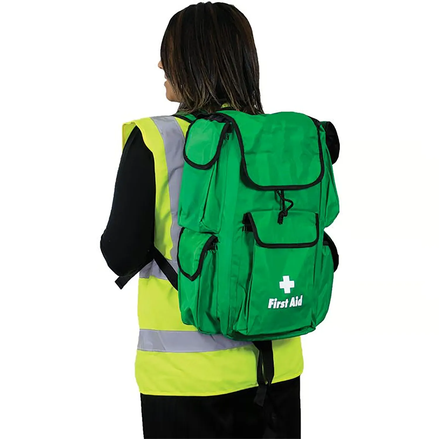 First Aid Rucksack | Green |  Empty Bag | Single
