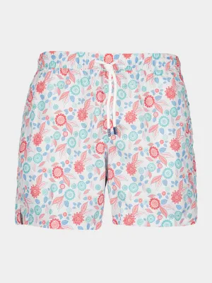 Floral Print Swim Shorts