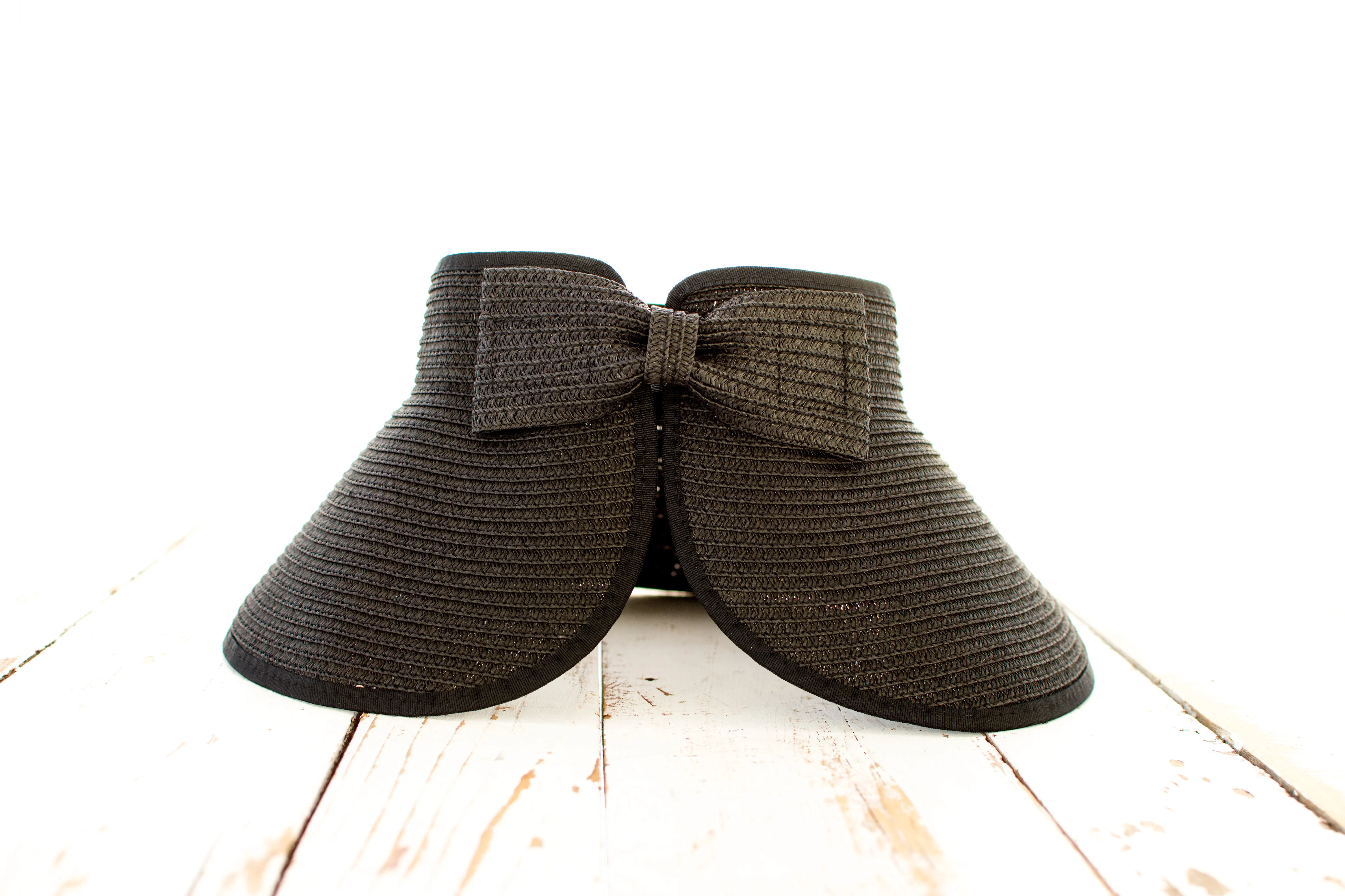 Foldable Wide Brim Bow Visor