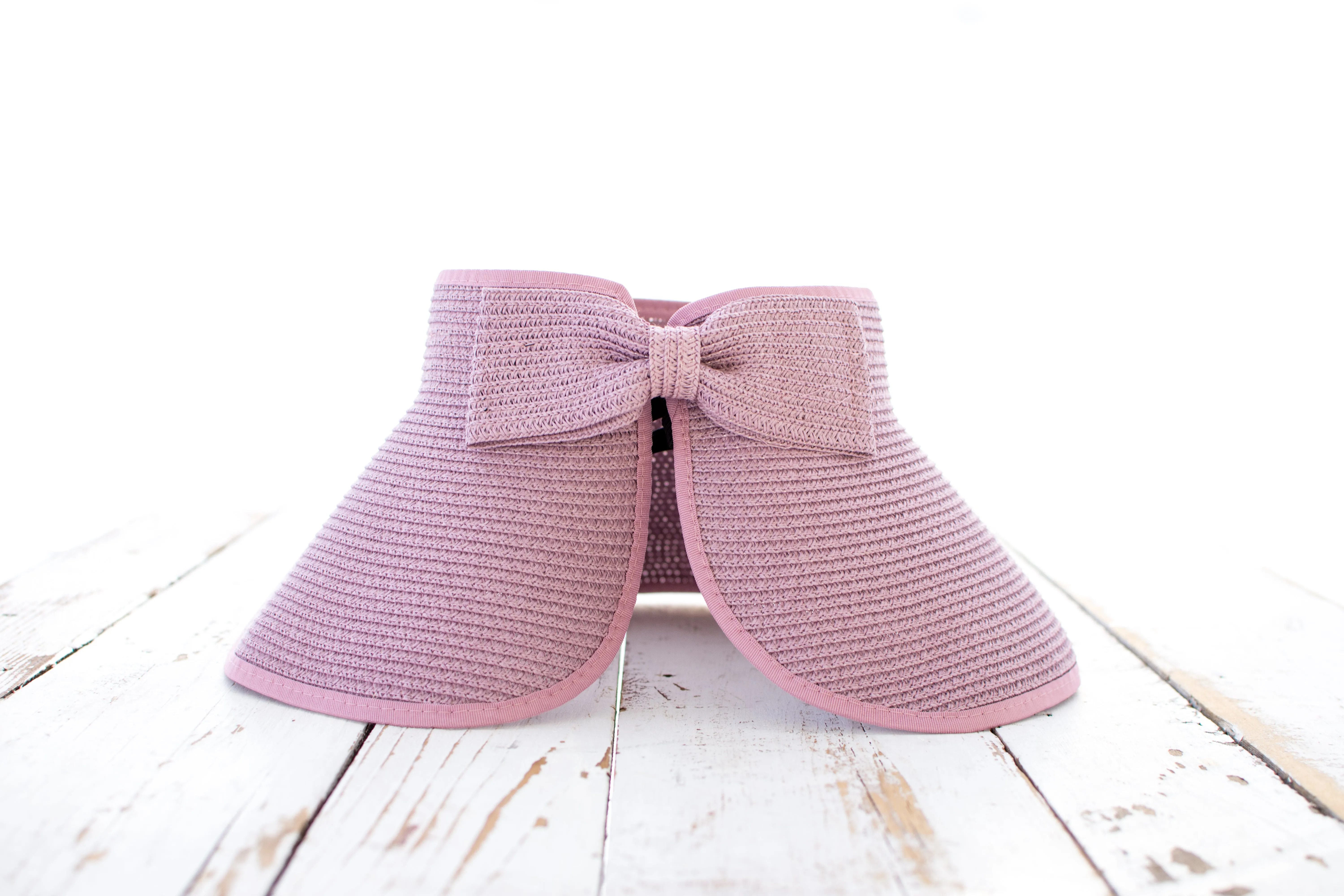 Foldable Wide Brim Bow Visor