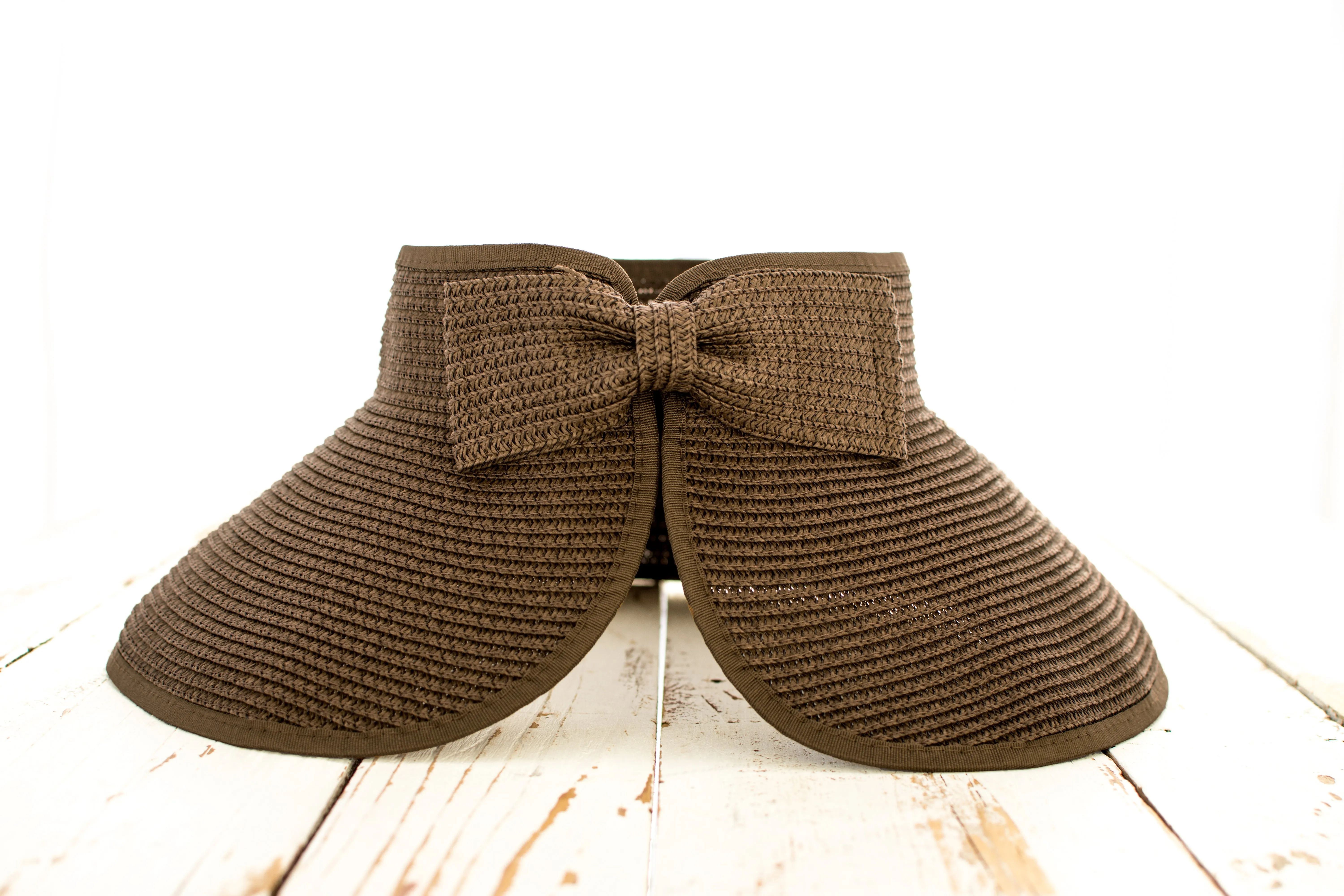 Foldable Wide Brim Bow Visor