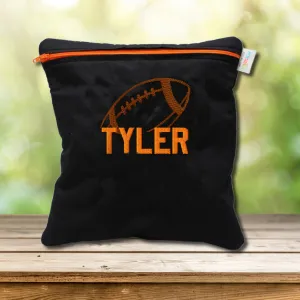 Football Personalized Reusable Food Bag