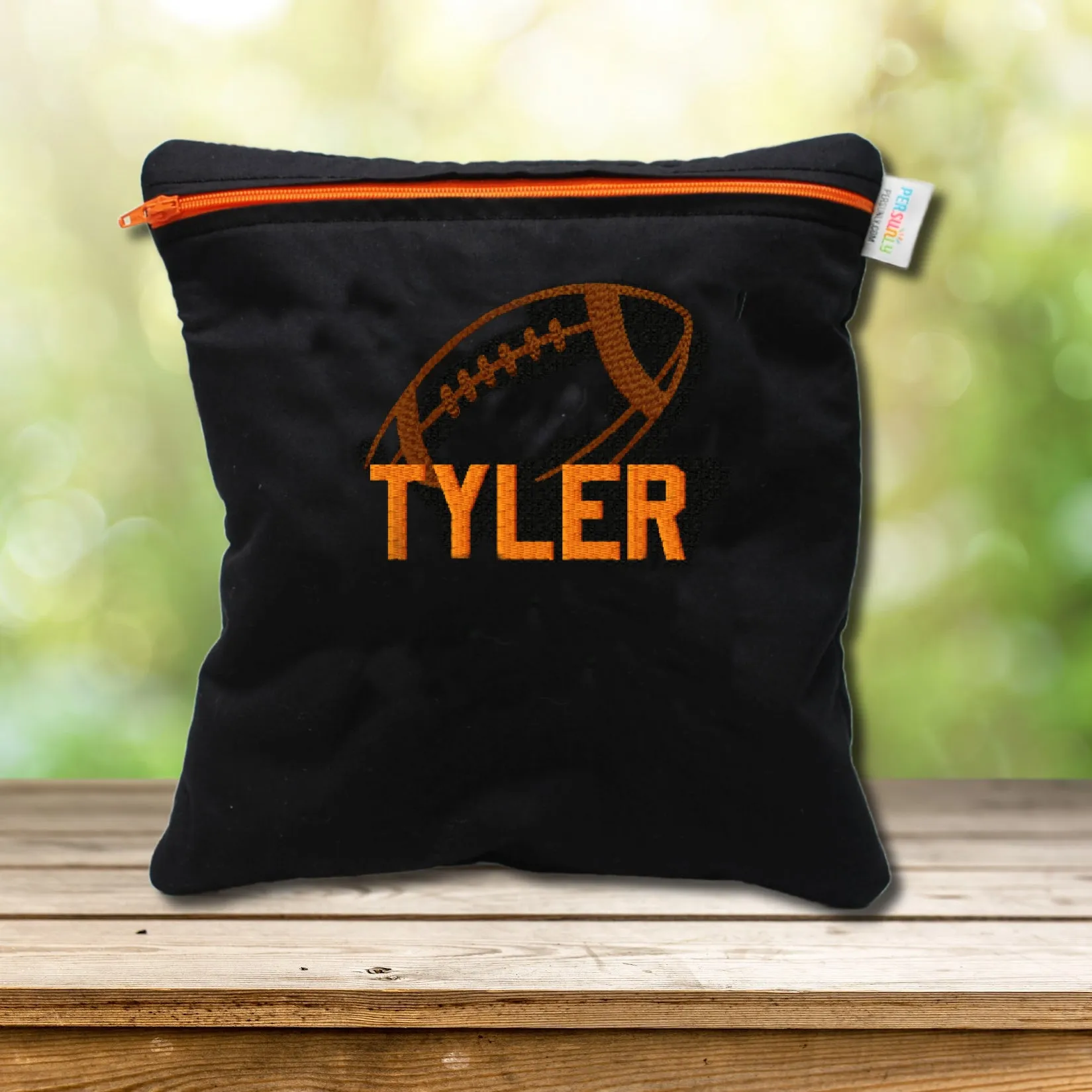 Football Personalized Reusable Food Bag