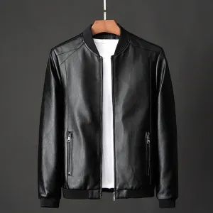 François Blanchet Vortex Leather Jacket