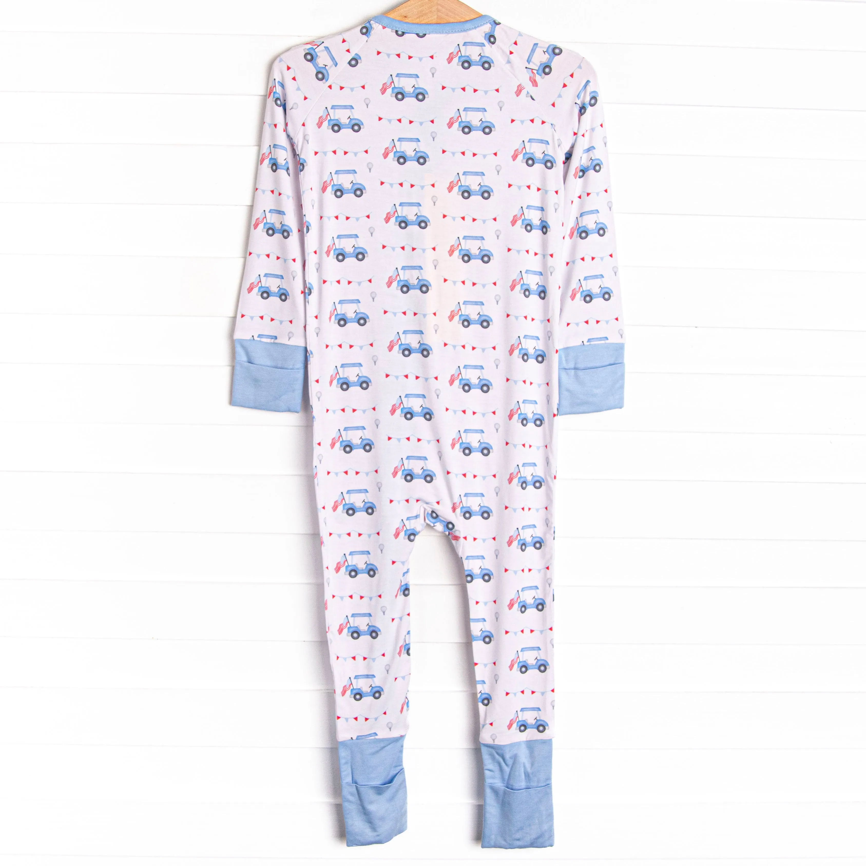 Freedom Fairway Bamboo Zippy Pajama, Blue