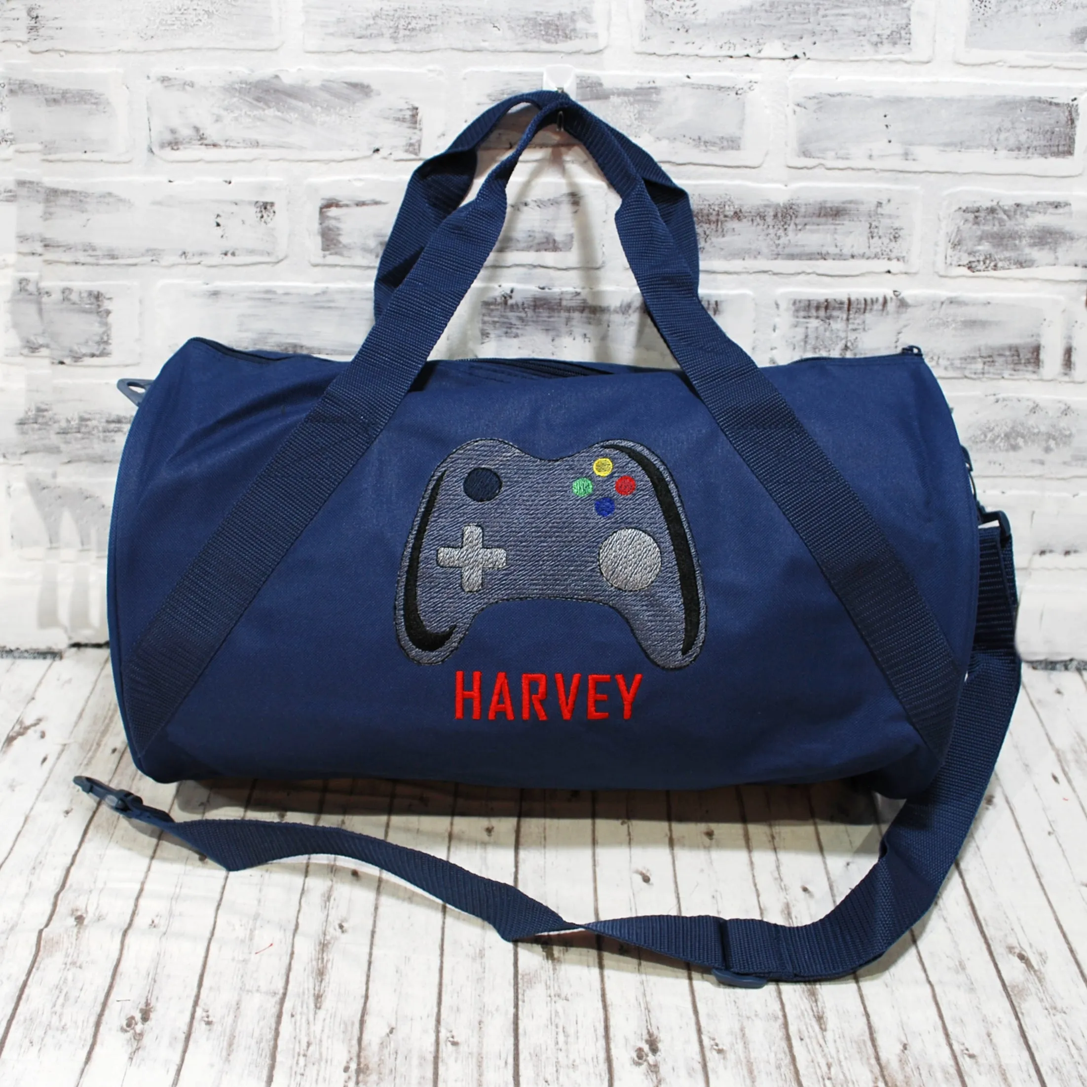Game Controller Personalized Duffle or Tote Bag