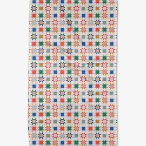 Geometry | Kitchen Tea Towel {Patchwork Picnic}