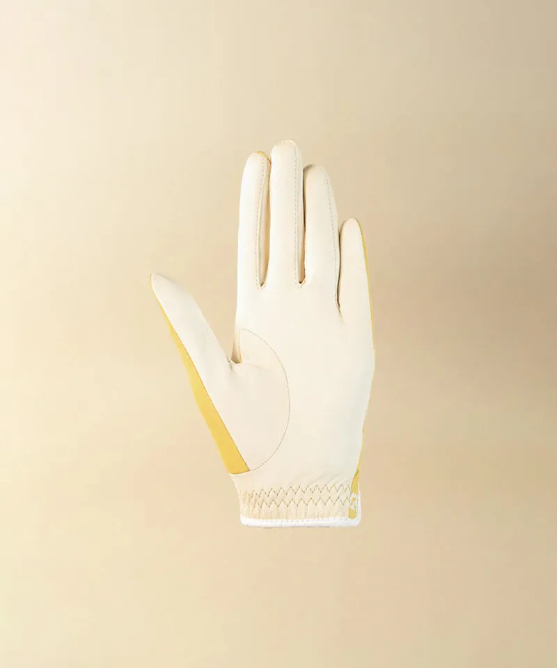 GFJ Golf Women's Driving Glove - Yellow
