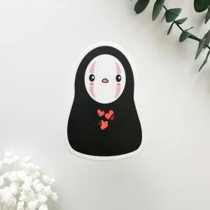 Ghost Boy Waterproof Vinyl Sticker