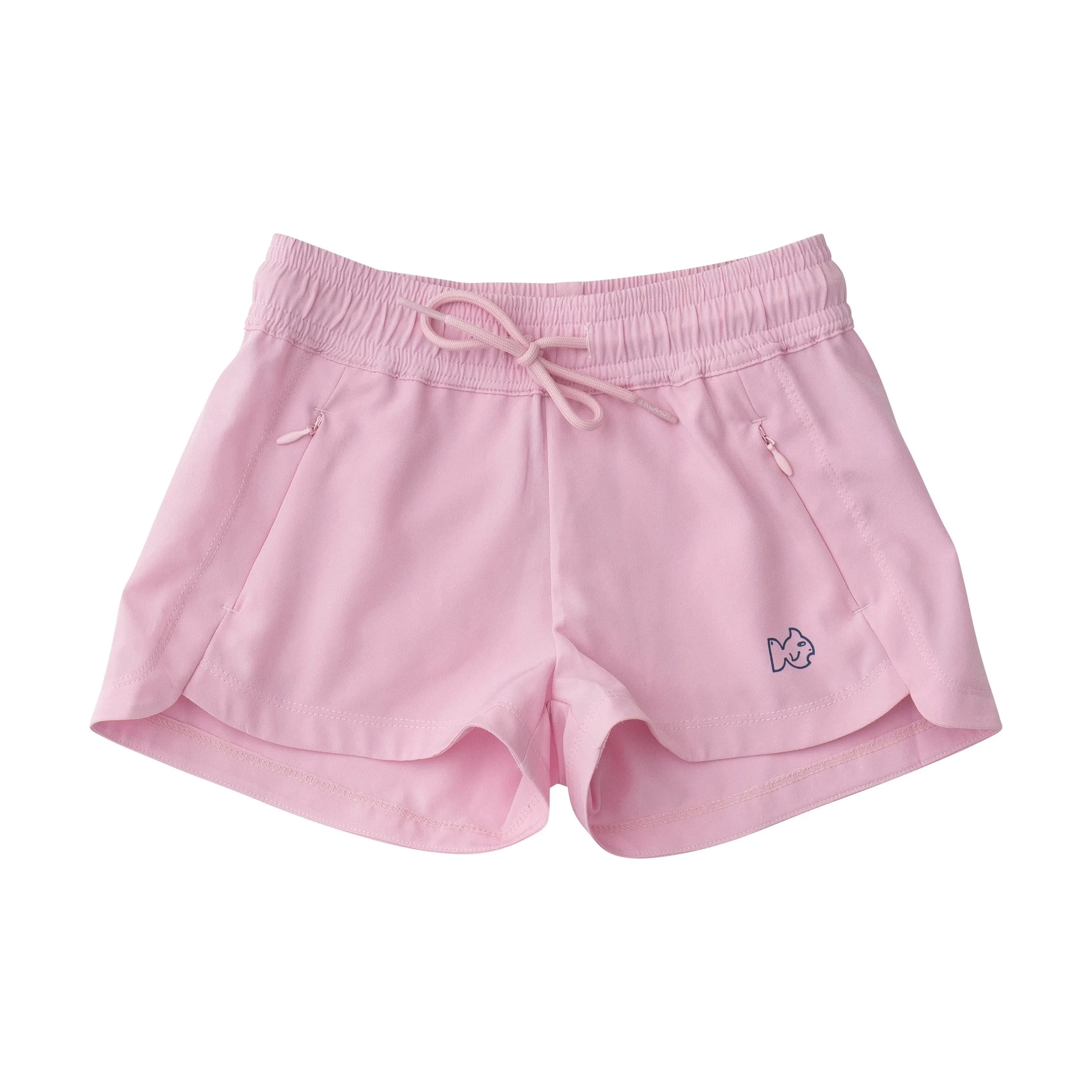 Girls' Beach Cruiser Short in Pink Lady